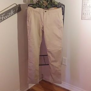 Hollister Low Rise Khaki Pants